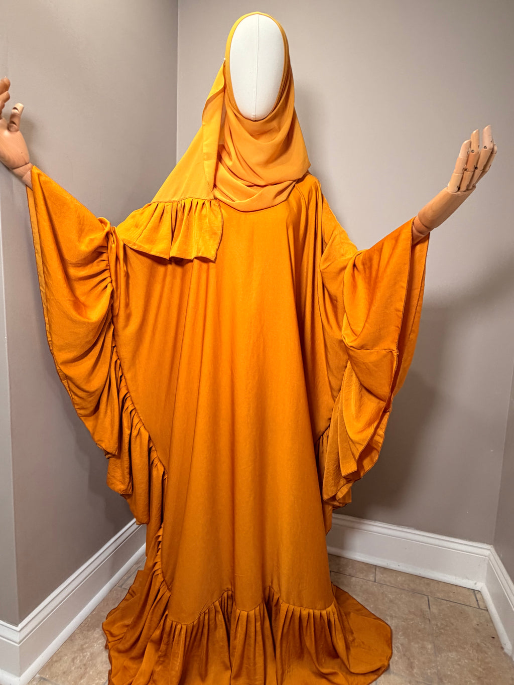 Adeela Butterfly Abaya Set
