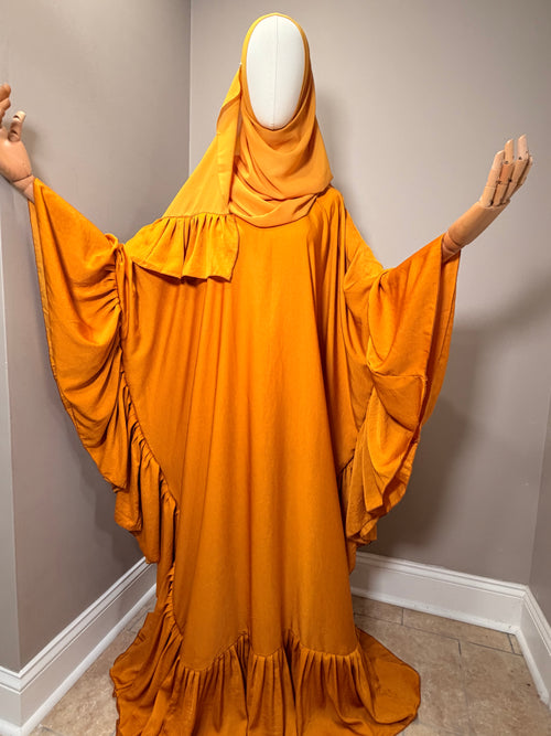 Adeela Butterfly Abaya Set