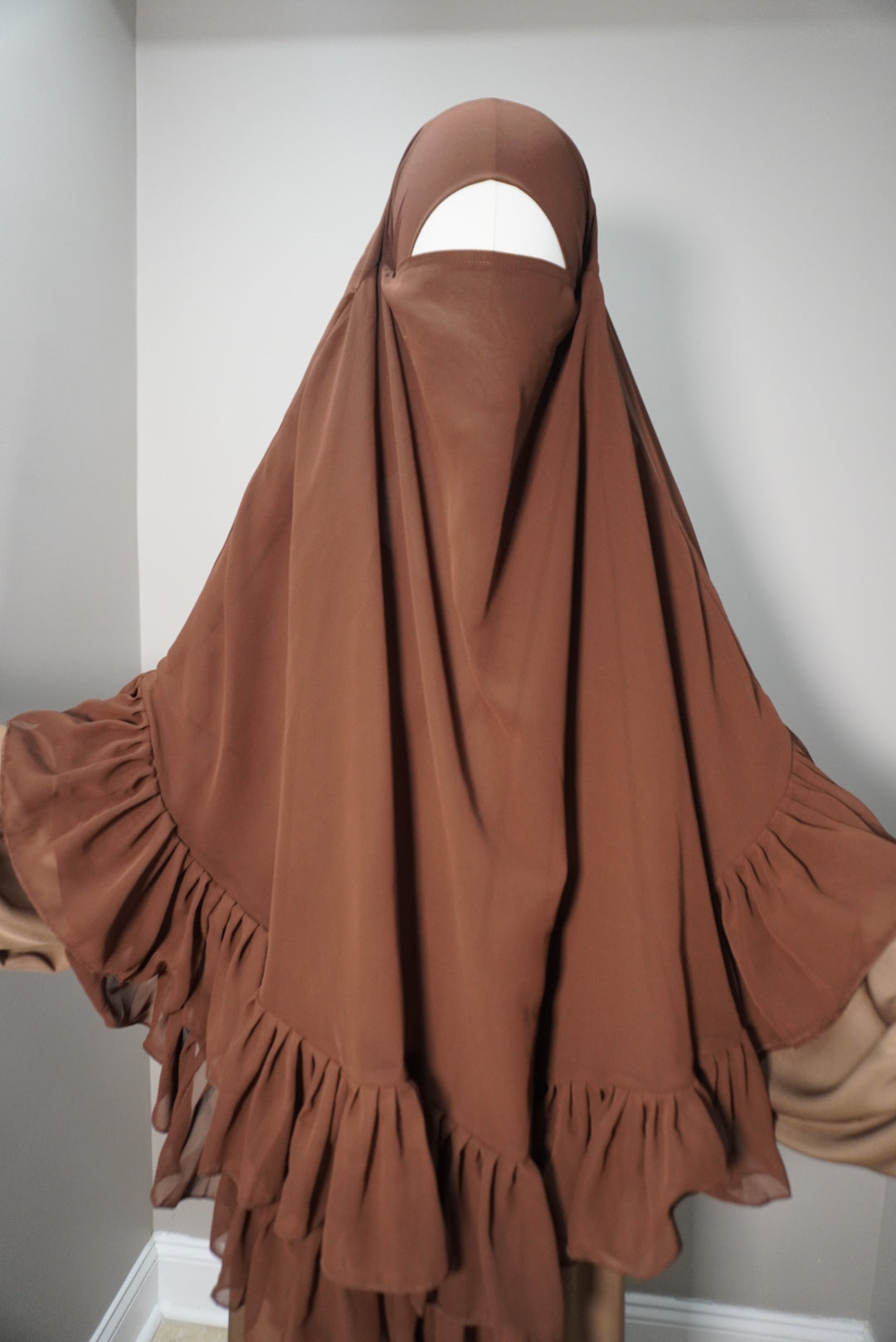Yara Two-Toned Abaya Set