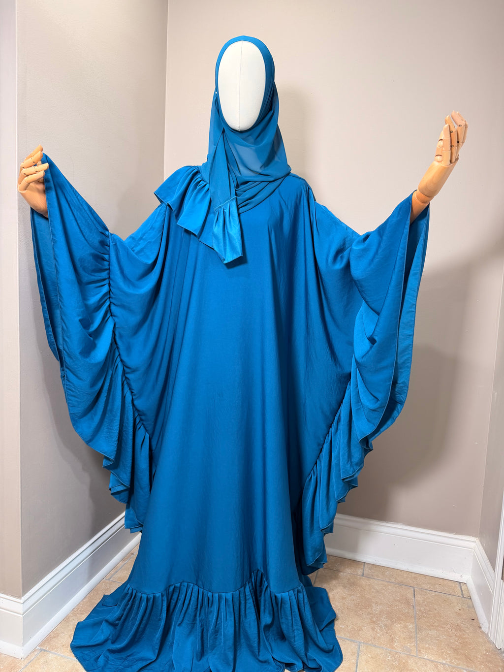 Adeela Butterfly Abaya Set