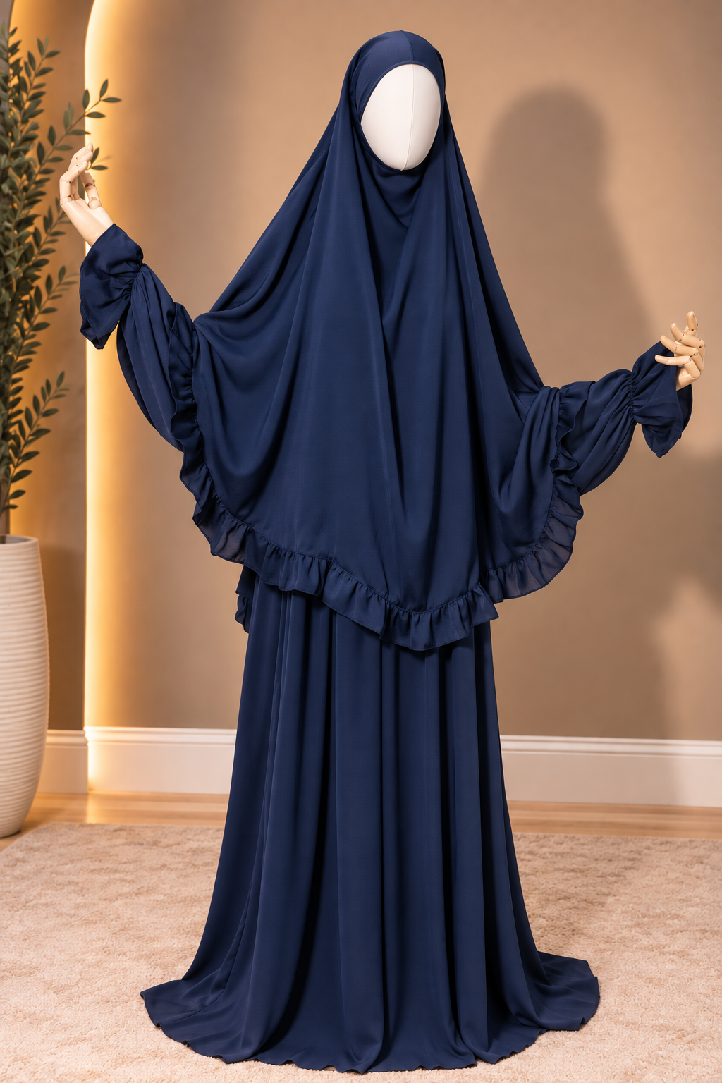 Liyana Two-Piece Khimar & Abaya Set