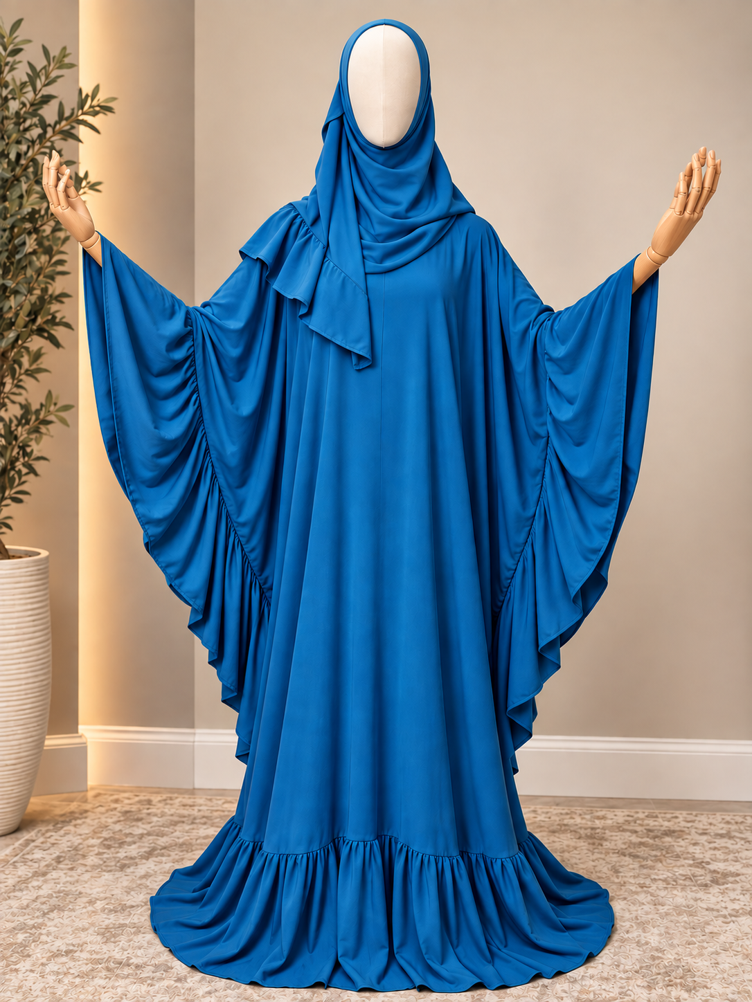 Adeela Butterfly Abaya Set