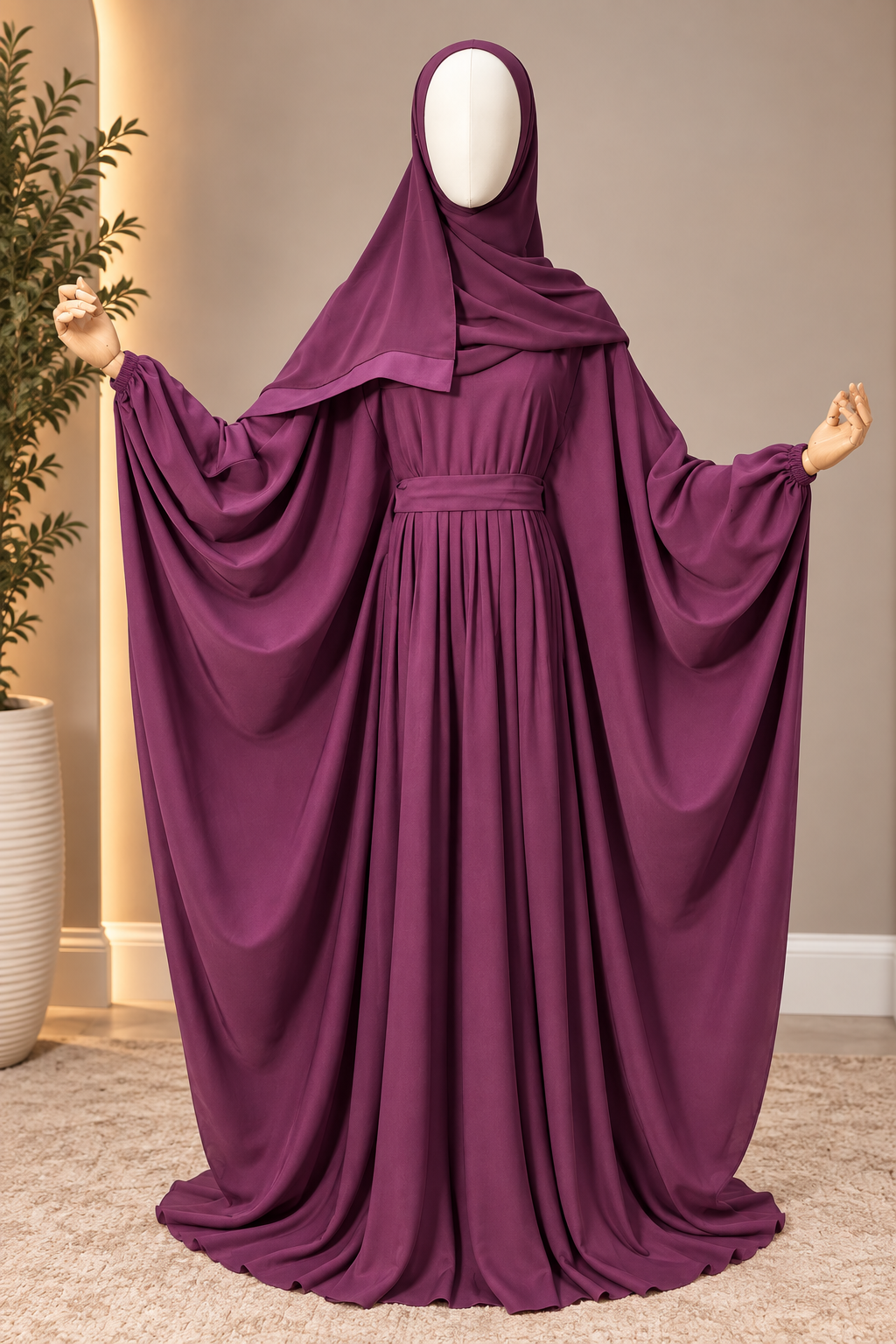 Inaya Kaftan Abaya Set