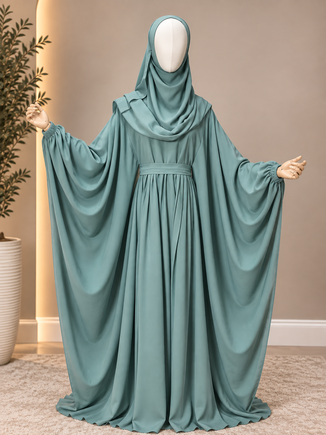 Inaya Kaftan Abaya Set